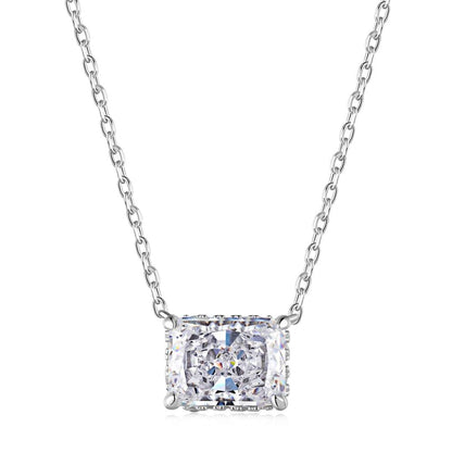 [Vera Jewelry]Luxurious Square Shape Colorful Necalack