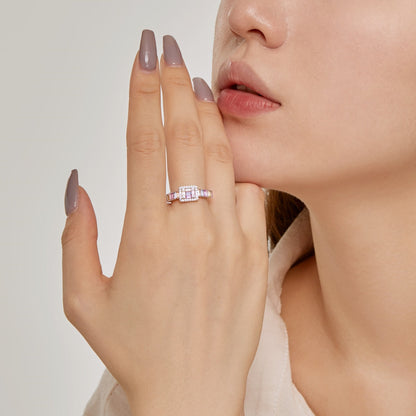 [Vera Jewelry]Exquisite Colorful Radiant Cut Party Ring