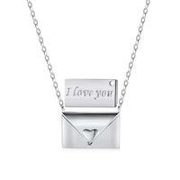 [Vera Jewelry]エンベロープハートシェイプ 母の日ネックレス