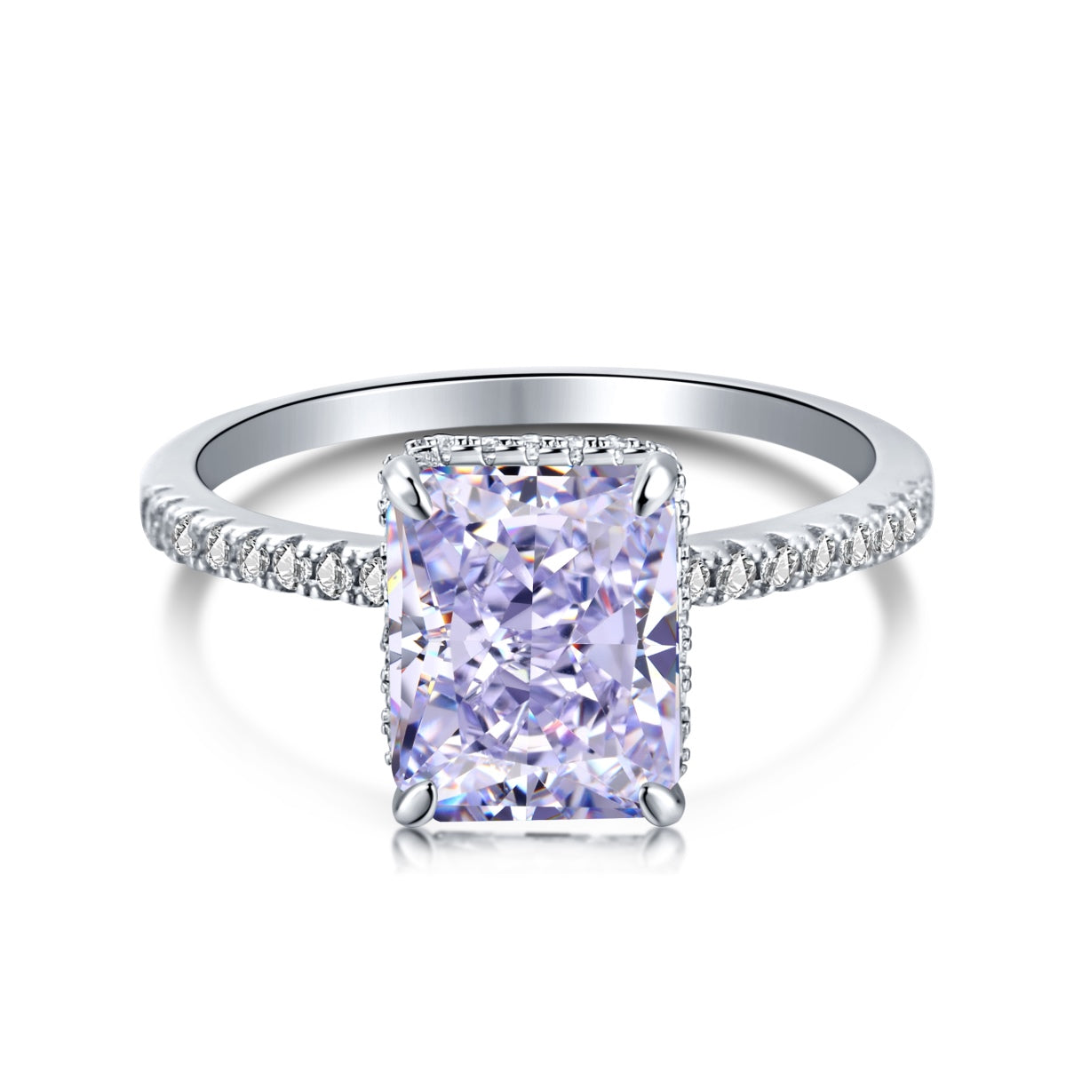 [Vera Jewelry]4.0 Carat Luxurious Engagement Ring