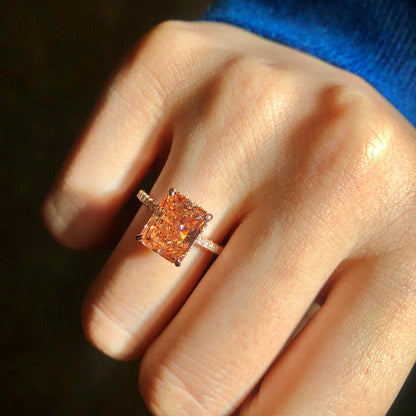 [Vera Jewelry]4.0 Carat Luxurious Engagement Ring
