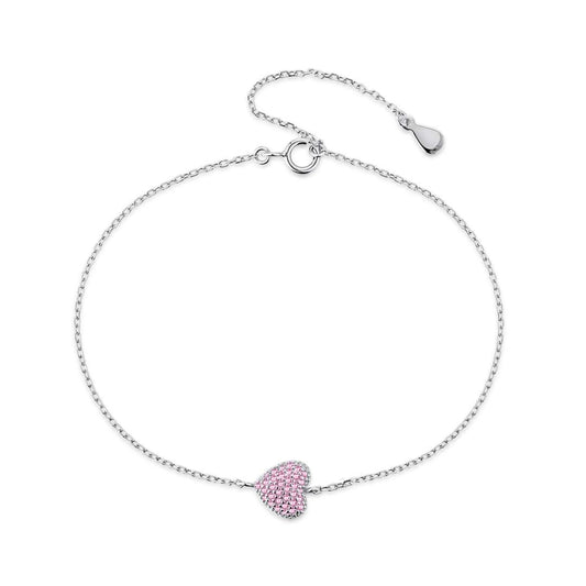 [Vera Jewelry]Heart-Shaped Gentle and Versatile Bracelet