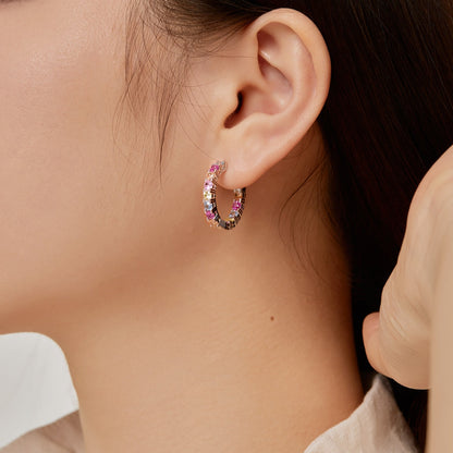 [Vera Jewelry]Unique Round Cut Daily Earrings