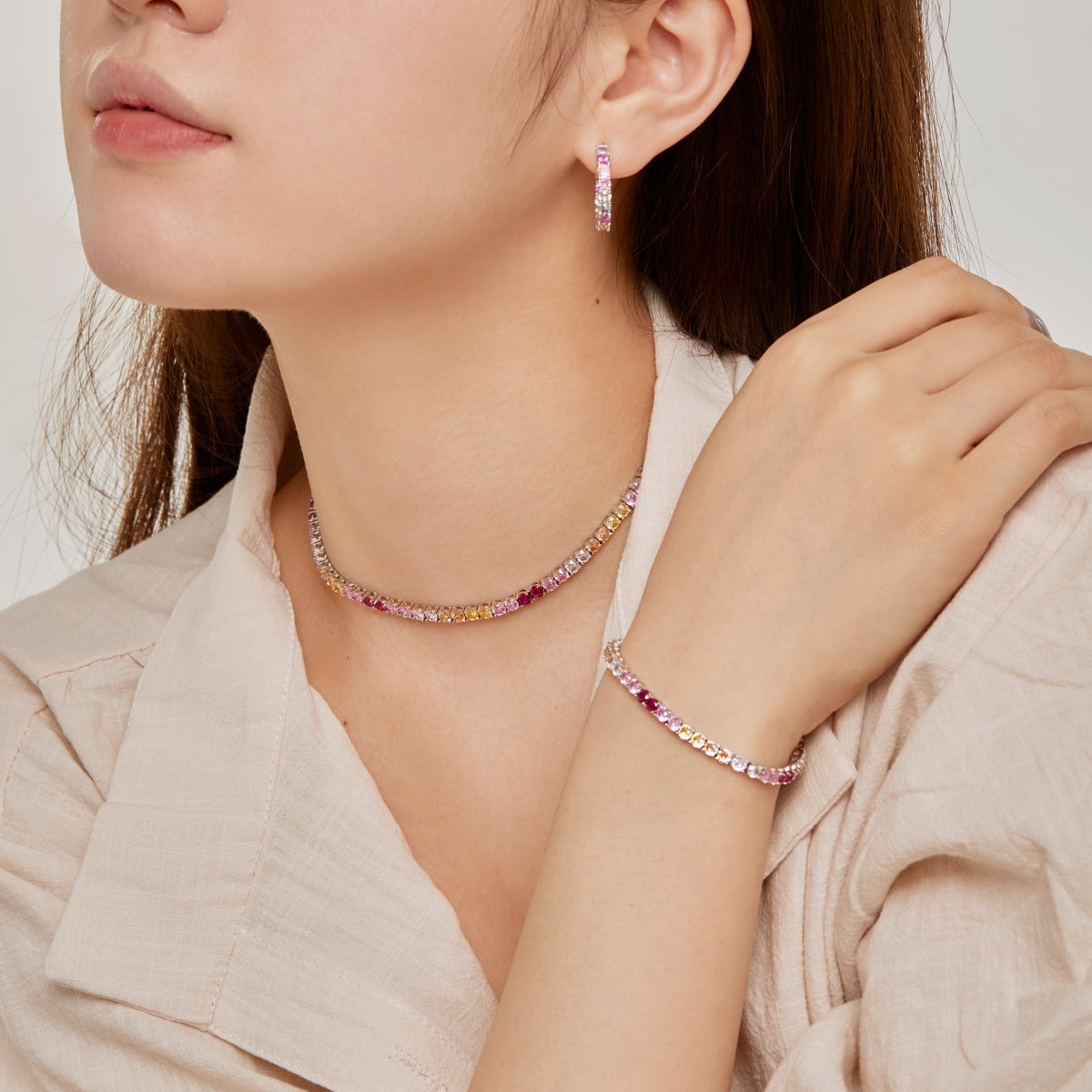 [Vera Jewelry]Unique Round Cut Daily Earrings
