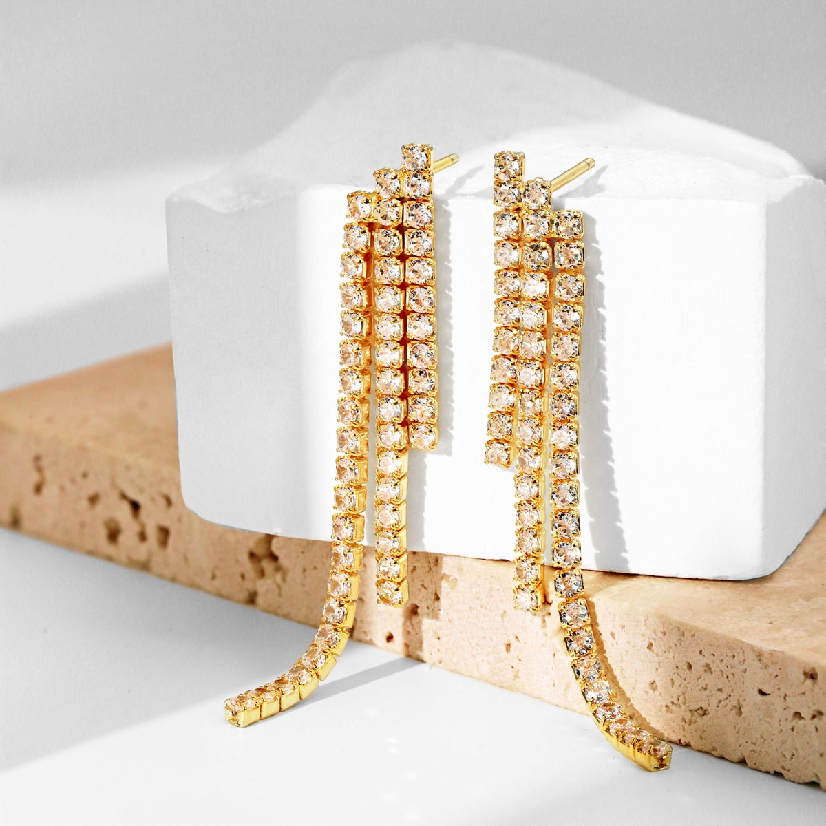 [Vera Jewelry]Luxurious Dainty Banquet Earrings