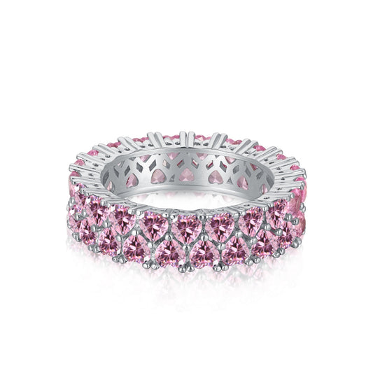 [Vera Jewelry]Sparkling Full Heart Ring
