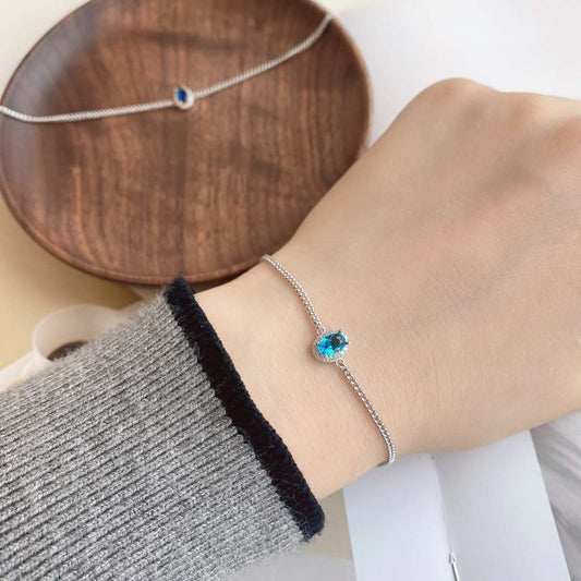 [Vera Jewelry]Exquisite Oval Shape Bracelet