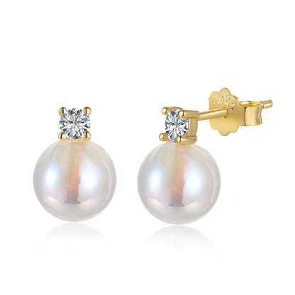 [Vera Jewelry]Symphony Mermaid Pearl Earrings