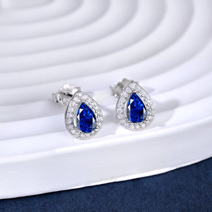 [Vera Jewelry]Luxurious Water Drop Shape Earrings