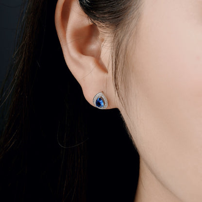[Vera Jewelry]Luxurious Water Drop Shape Earrings