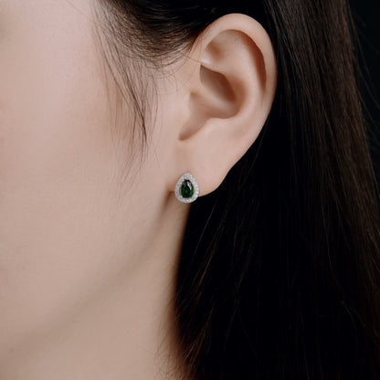 [Vera Jewelry]Luxurious Water Drop Shape Earrings