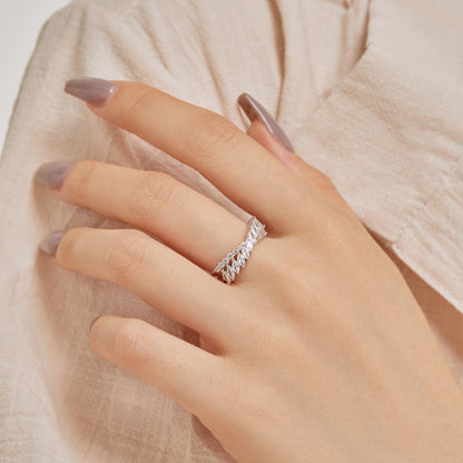 [Vera Jewelry]Unique Colorful Marquise Cut Daily Ring