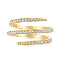 [Vera Jewelry]Unique Vibrant Entangle Daily Ring
