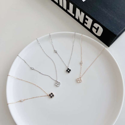 [Vera Jewelry]Delicate Flower Shape Necklace
