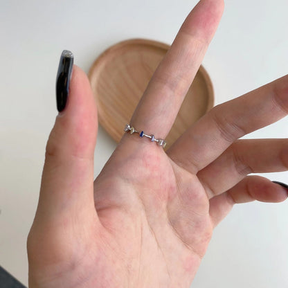 [Vera Jewelry]Unique Trapezoid Cut Daily Ring