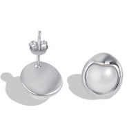 [Vera Jewelry]Dainty Bread Pearl Earrings