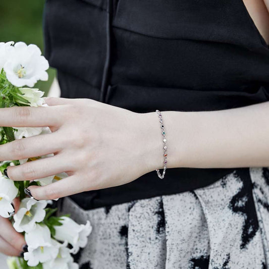[Vera Jewelry]Colorful Bead Array Bracelet