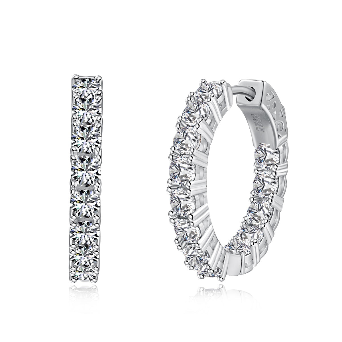 [Vera Jewelry]Unique Round Cut Daily Earrings