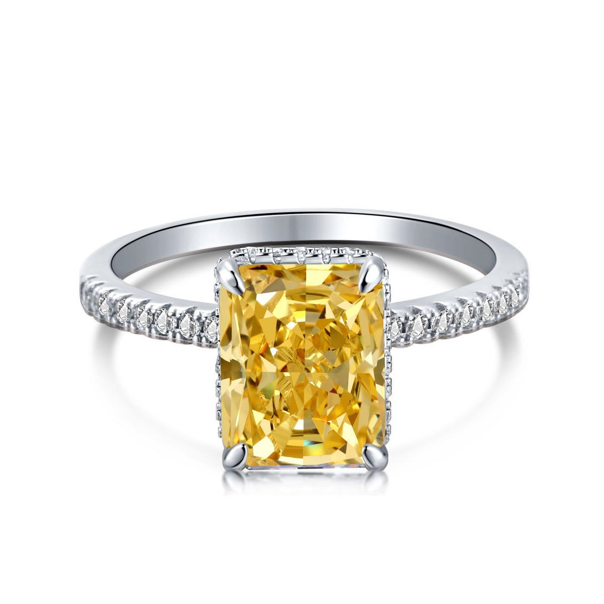 [Vera Jewelry]4.0 Carat Luxurious Engagement Ring