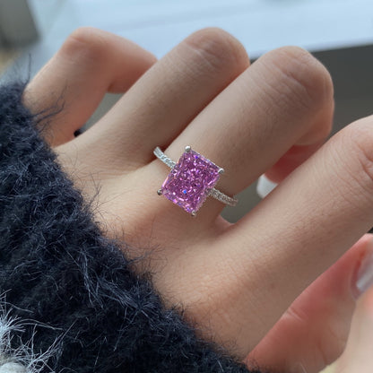 [Vera Jewelry]4.0 Carat Luxurious Engagement Ring