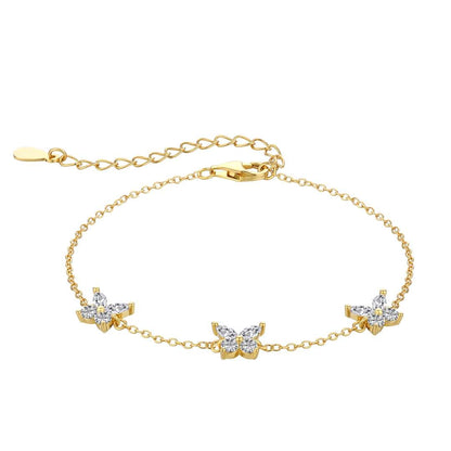 [Vera Jewelry]Radiant Butterfly Shape Necklace
