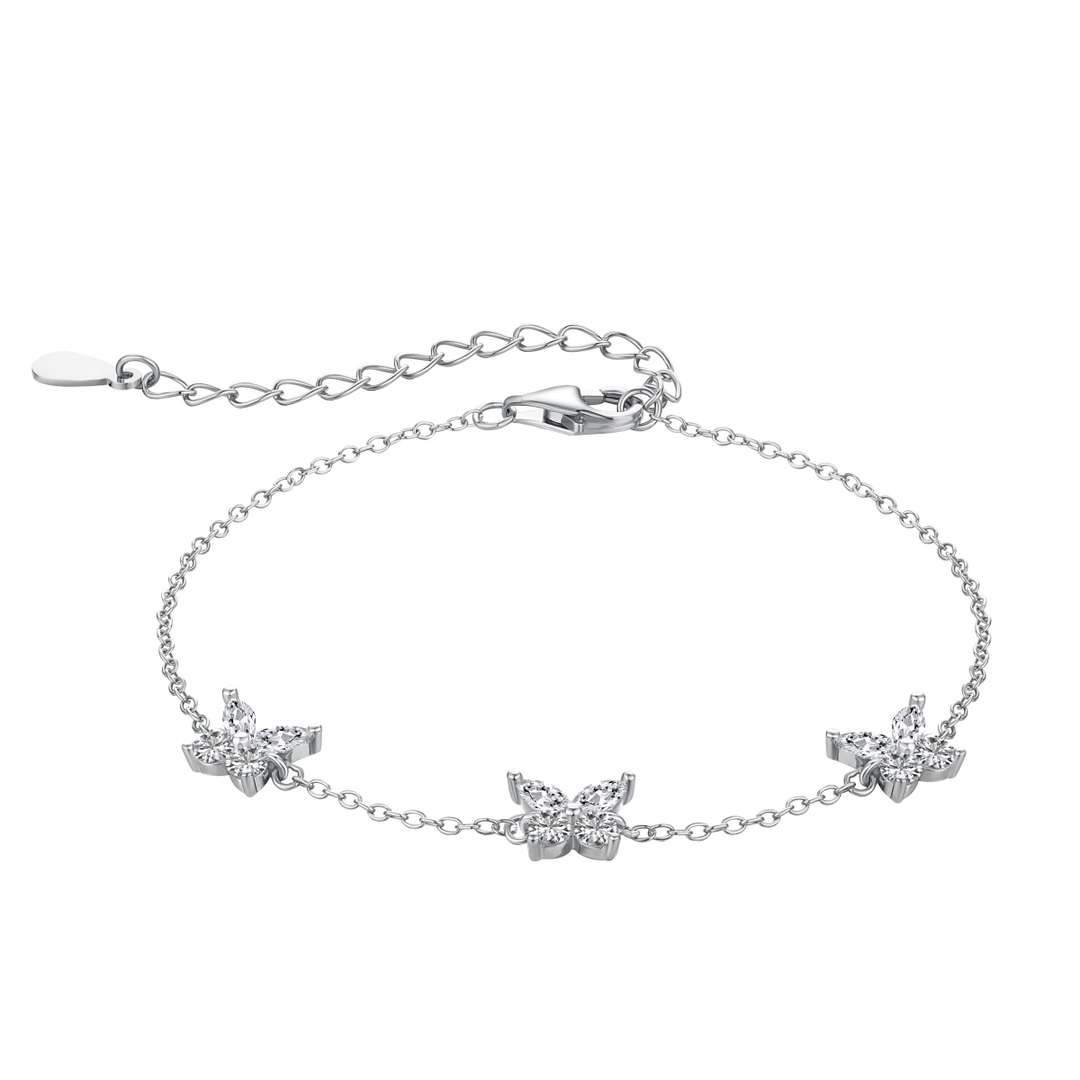 [Vera Jewelry]Radiant Butterfly Shape Necklace