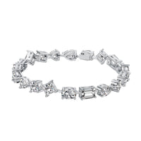 [Vera Jewelry]Unique Exquisite Multi Cut Daily Bracelet