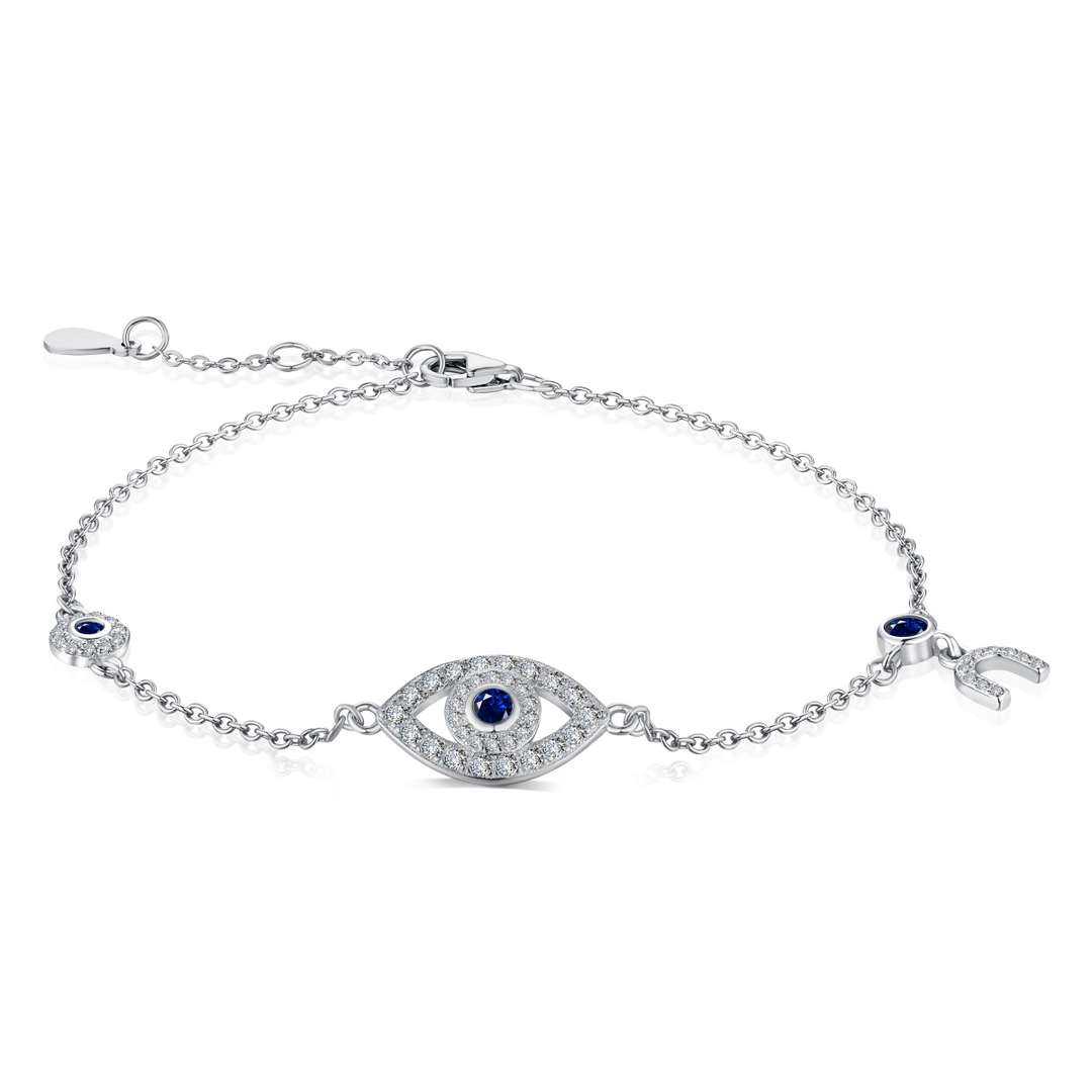[Vera Jewelry]Dainty Eye Shape Necklace
