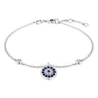 [Vera Jewelry]Devil's Eye Round Shape Bracelet