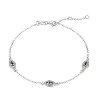 [Vera Jewelry]Evil Eye Shape Pendent Necklace