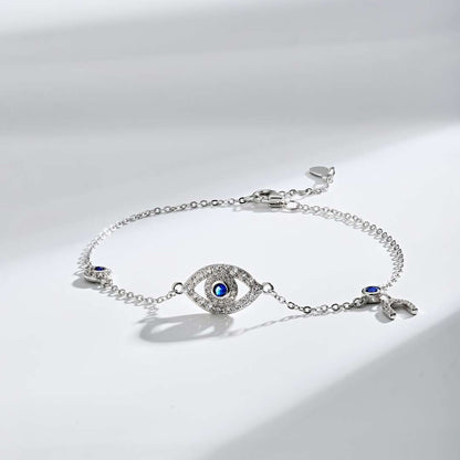 [Vera Jewelry]Dainty Eye Shape Necklace