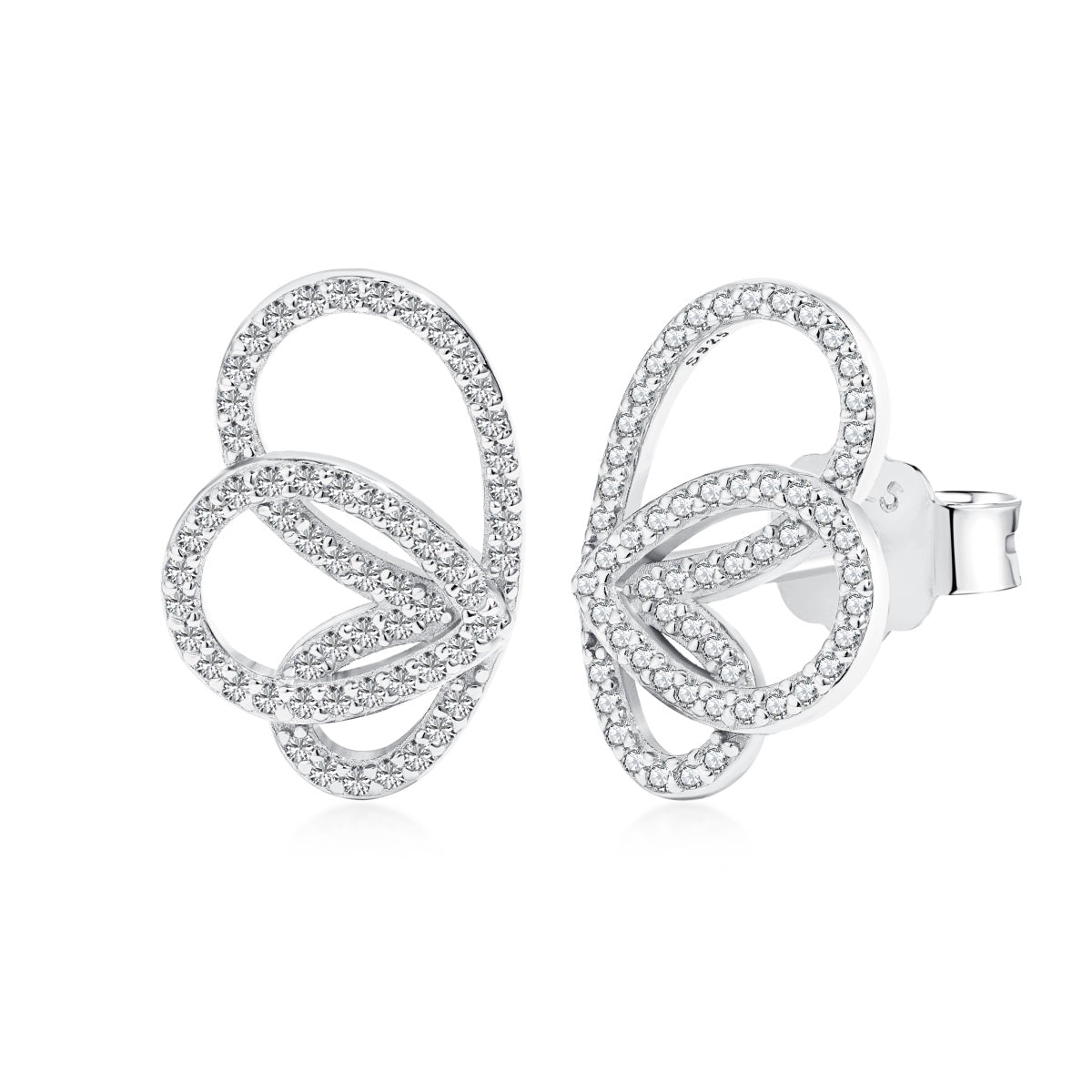 [Vera Jewelry]Exquisite Butterfly Shape Earrings