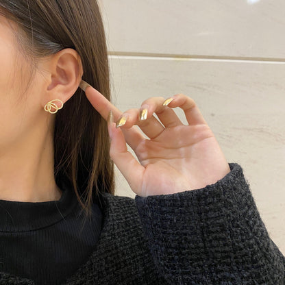[Vera Jewelry]Exquisite Butterfly Shape Earrings