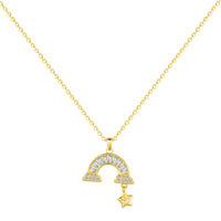 [Vera Jewelry]Unique Rainbow Star Necklace