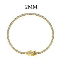 [Vera Jewelry]Radiant Colorful Round Cut Party Bracelet
