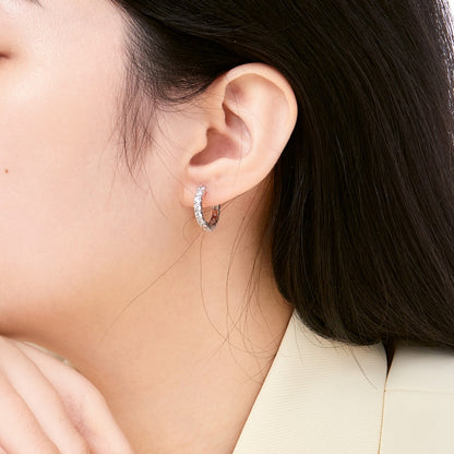 [Vera Jewelry]Radiant Colorful Round Cut Earrings