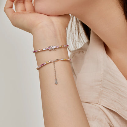 [Vera Jewelry]Delicate Romantic Heart Shape Lover Bracelet