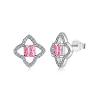 [Vera Jewelry]Elegant Star Shape Princess Cut Daily Earrings