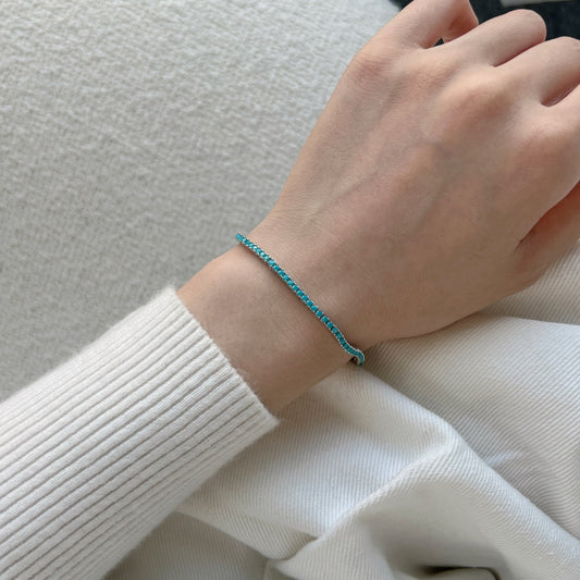[Vera Jewelry] Blendendes, exquisites Armband mit Rundschliff für jeden Tag