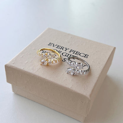[Vera Jewelry]Delicate Lively Snake Shape Daily Ring