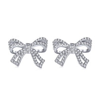 [Vera Jewelry]Dainty Bow Shape Earrings
