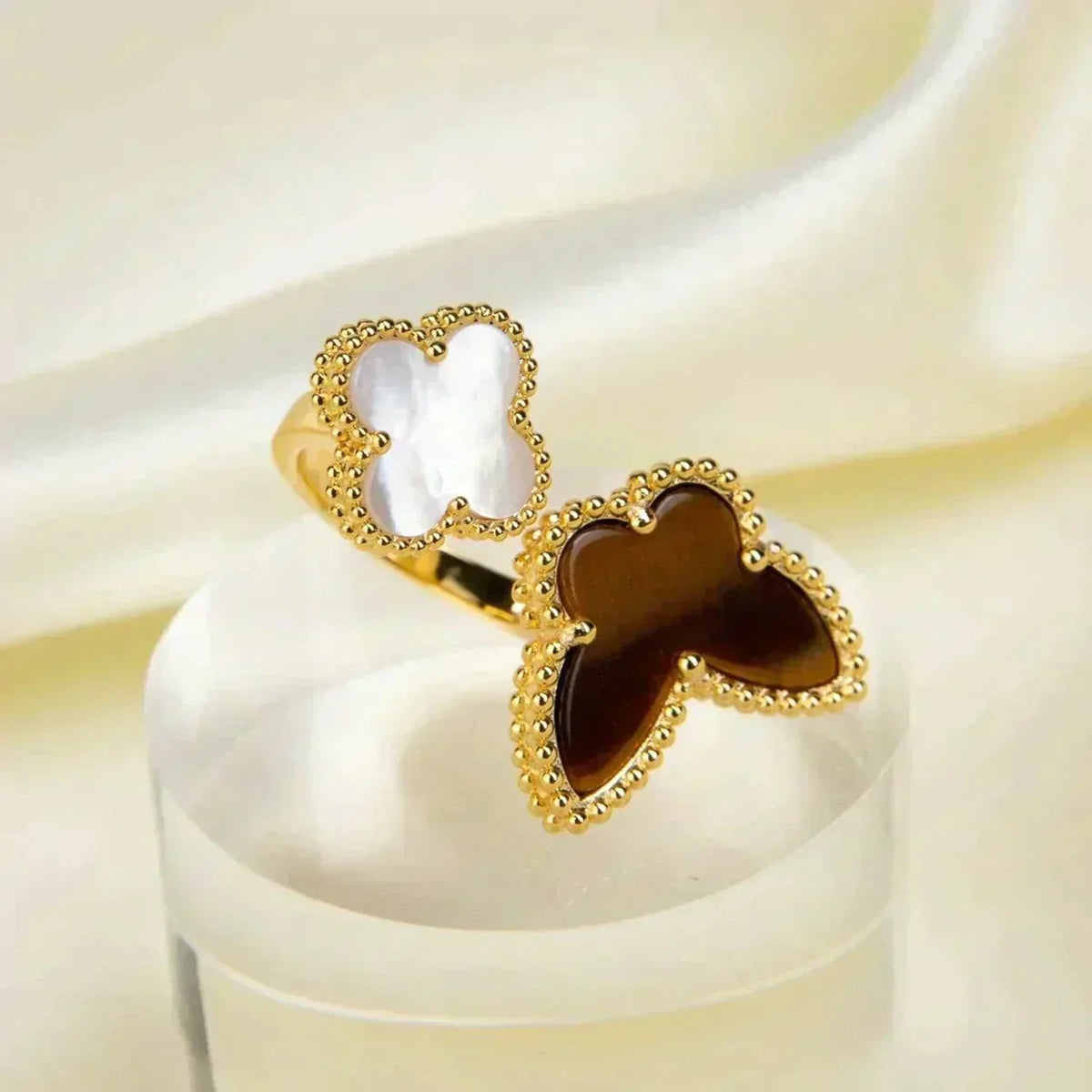 [Vera  Jewelry]LUCKY BETWEEN THE FINGER RING