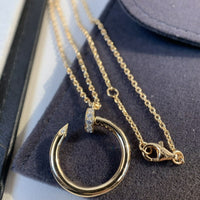 [Vera Jewelry]JUSTE NECKLACE PINK GOLD