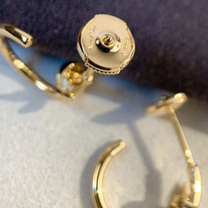 [Vera  Jewelry]JUSTE EARRINGS PINK GOLD