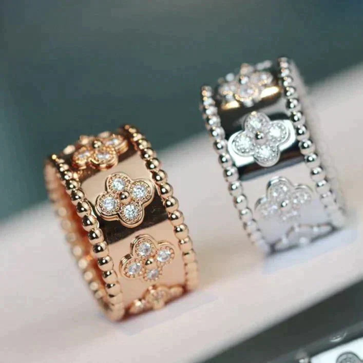[Vera Jewelry]CLOVER KALEIDOSCOPE RING 10MM