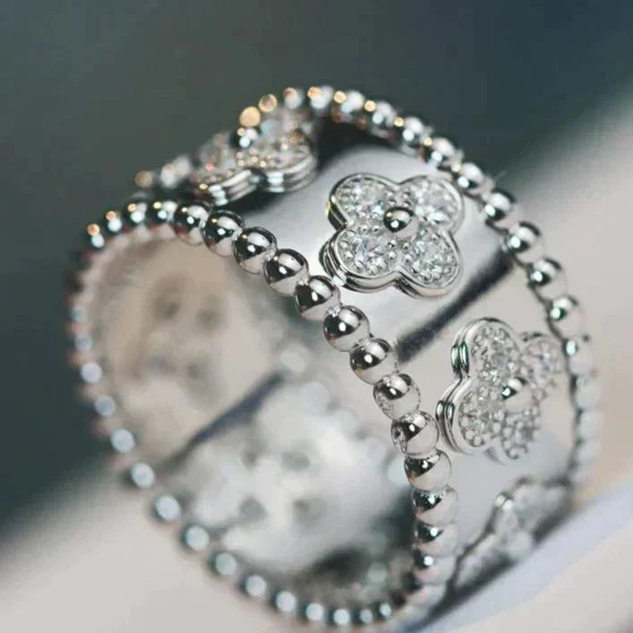 [Vera Jewelry]CLOVER KALEIDOSCOPE RING 10MM