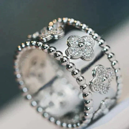 [Vera Jewelry]CLOVER KALEIDOSCOPE RING 10MM