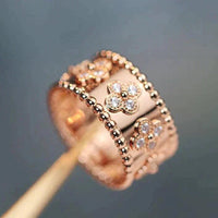 [Vera Jewelry]CLOVER KALEIDOSCOPE RING 10MM
