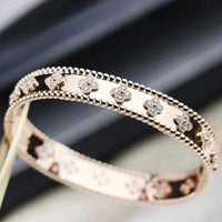 [Vera Jewelry]CLOVER BRACELET 8MM DIAMONDS