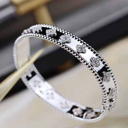 [Vera Jewelry]CLOVER BRACELET 8MM DIAMONDS